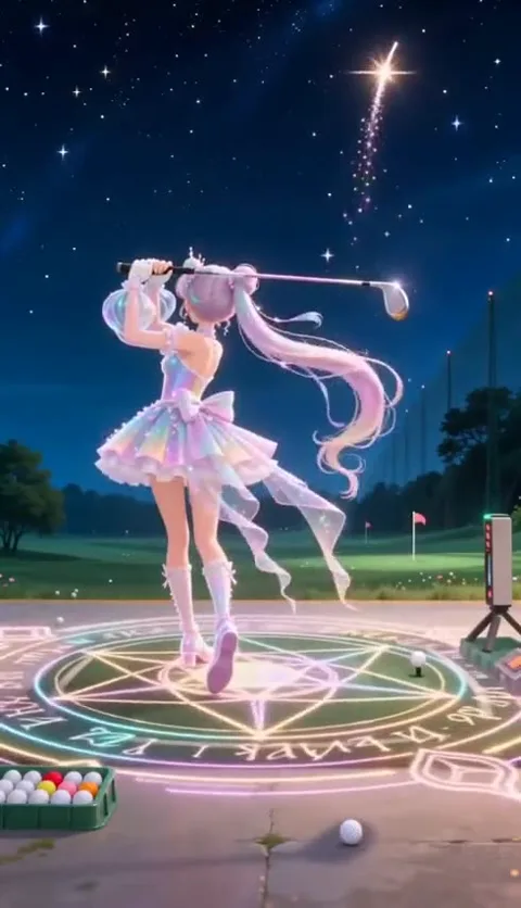 ธีมสาวน้อยเวทมนตร์ Fantasy AI